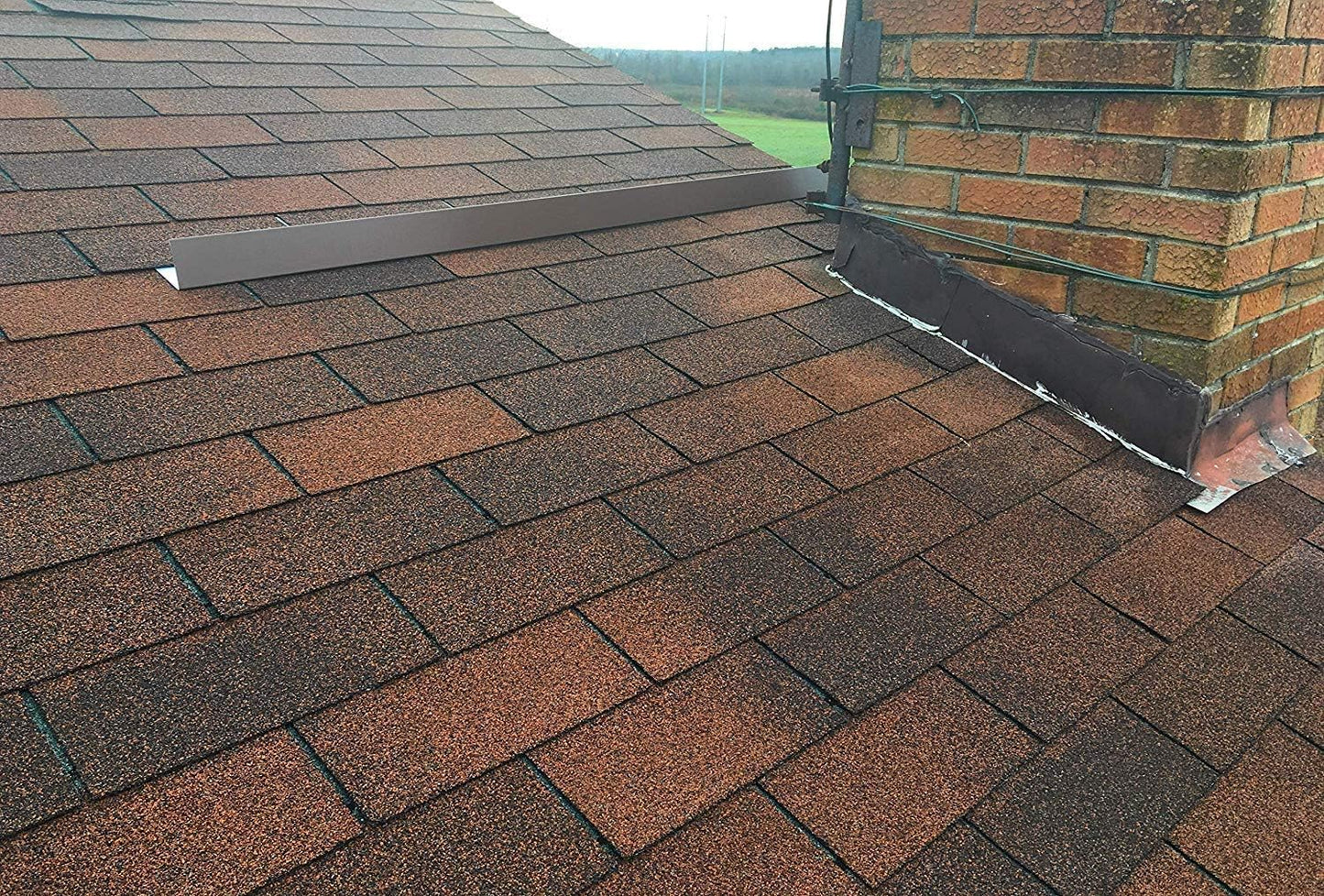 Eagle 1-26 Gauge 5 Foot Rain Diverter - Nails and Instructions Included (Mill Finish Aluminum, Copper, Galvanized, Stainless Steel & More) (2, Bright Red)