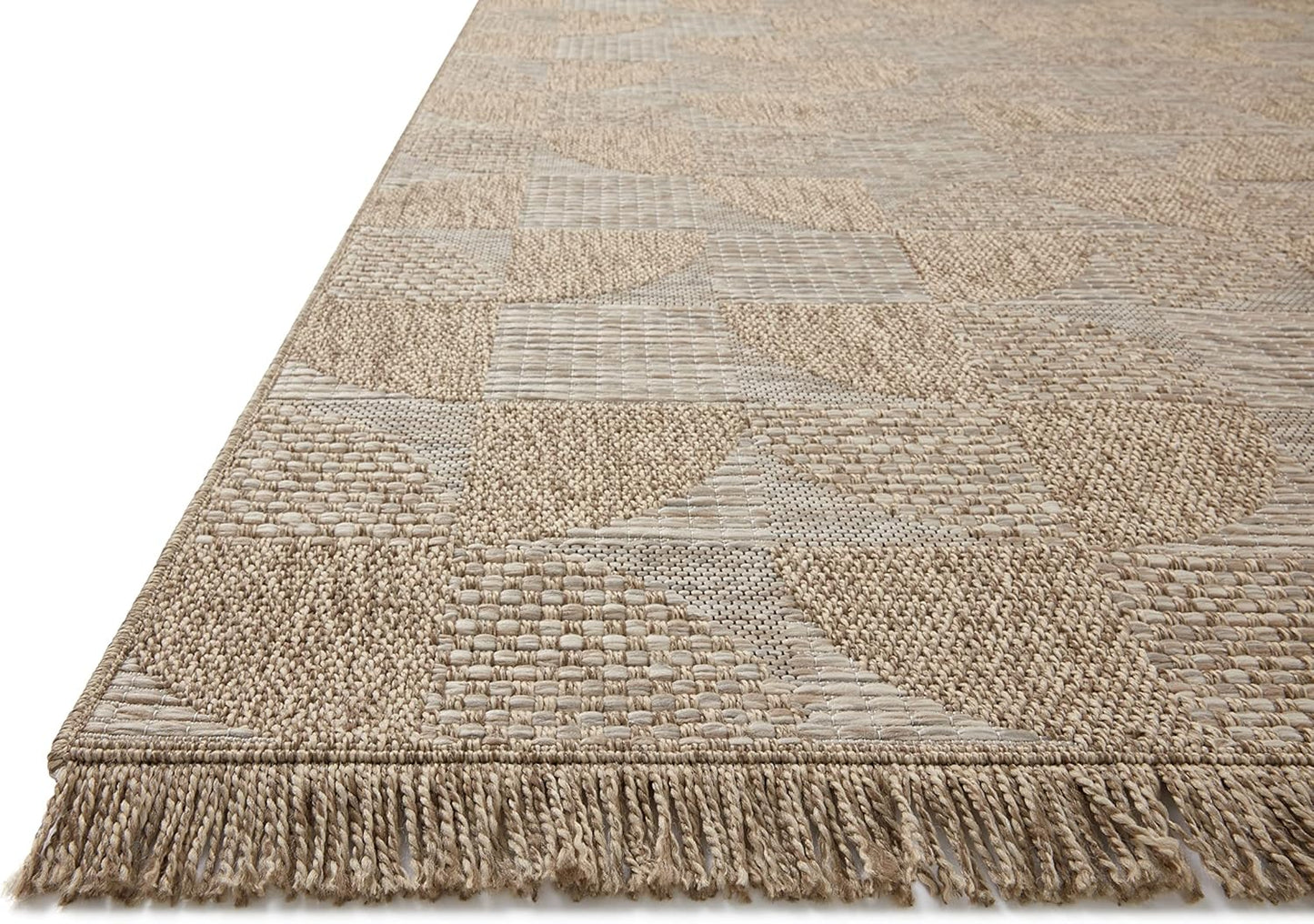 Loloi Dawn Collection Indoor/Outdoor DAW-08 Beige 2'-3" x 7'-7" Runner Rug