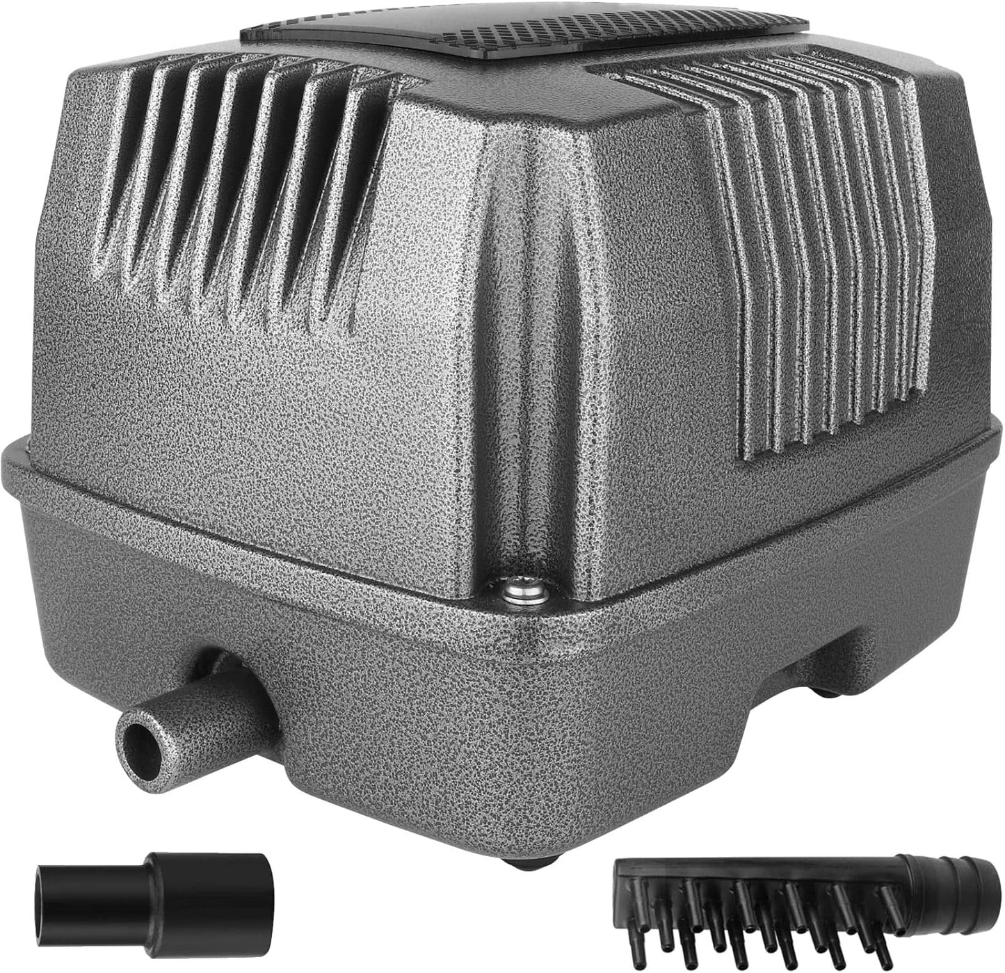 Linear Air Pump for Aeration, 1350GPH Septic Air Pump Pond Aerator for Koi Pond, Aquarium, Waste Treatment, Fish Farm, Seafood Restaurant, Hydroponic