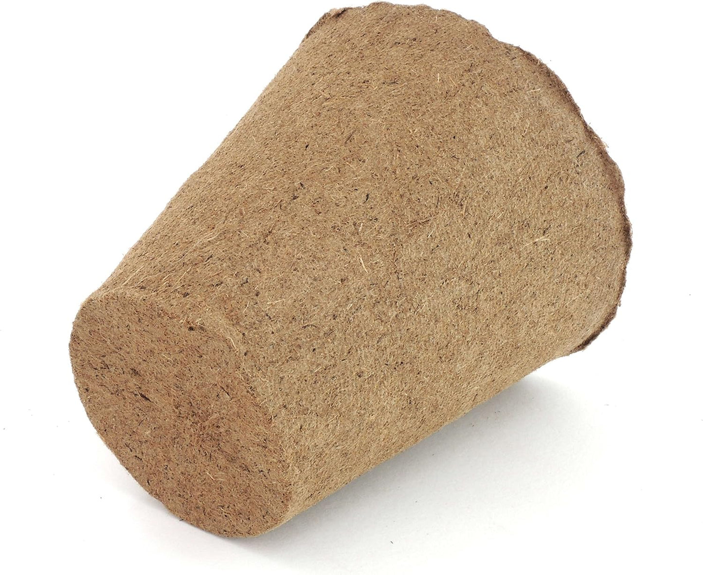 Daniel's Plants 4" Naked Pots | Large Natural Plantable Seed Starter Pots | OMRI-Listed Biodegradable for Seedlings | Enhanced Aeration | Earth Friendly - Peat Free | 30 Pack 4 Inch Round