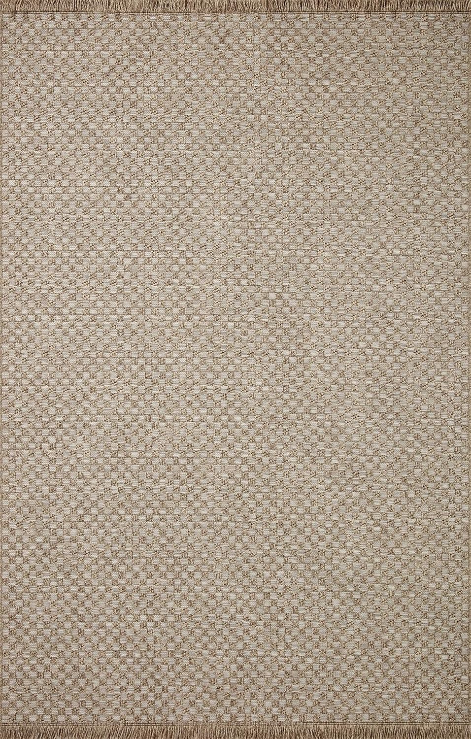 Loloi Dawn Collection Indoor/Outdoor DAW-02 Tan 8'-10" x 12'-2" Area Rug