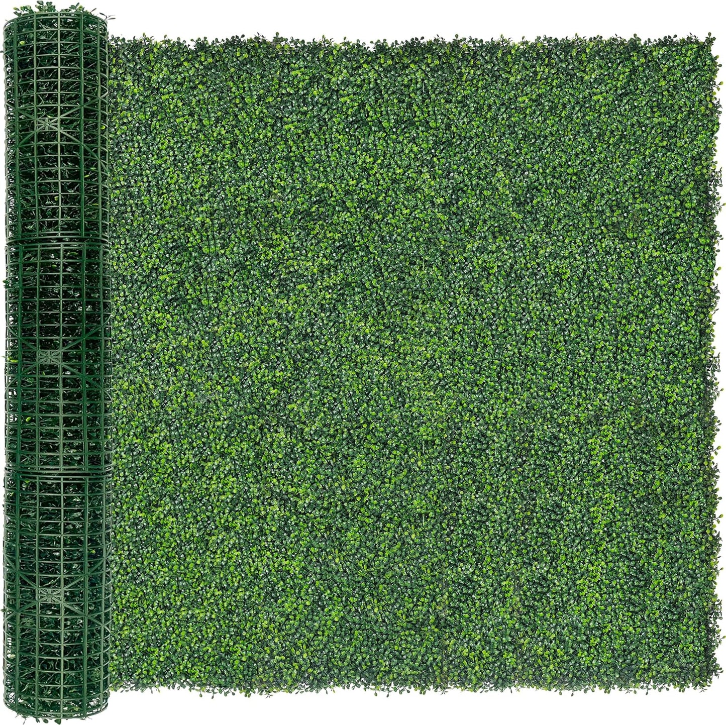 Artificial Ivy Privacy Fence Screen,72" x128 (64 SQFT) 4-Layer Leaf UV-Anti Faux Greenery Boxwood Backdrop Ivy Vine Leaf Fence Panels for Outdoor, Indoor, Garden, Backyard and Decor