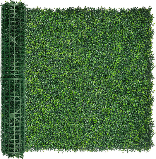 Artificial Ivy Privacy Fence Screen:40"x 120" (34 SQFT) 4-Layer Leaf UV-Anti Faux Greenery Boxwood Backdrop Ivy Vine Leaf Fence Panels for Outdoor, Indoor, Garden,Backyard and Decor