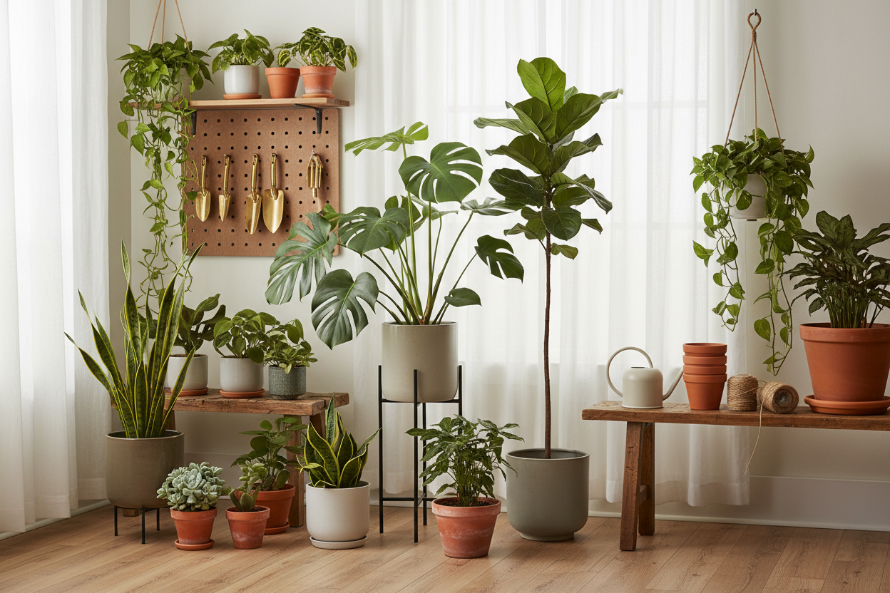 Our carefully curated selection of indoor plants, garden essentials, and decor helps you bring the soothing power of nature into your home